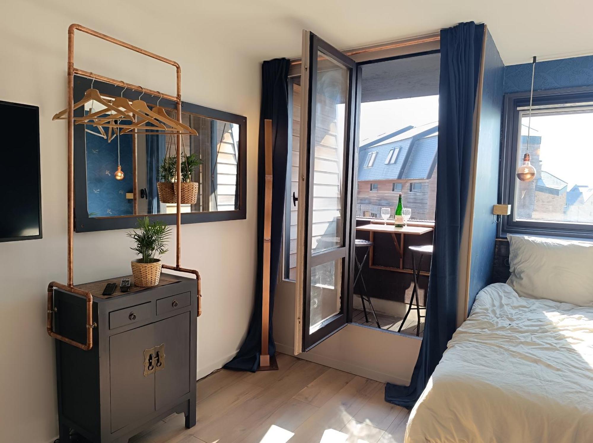 Studio Neuf Vue Mer Marina دوفييل المظهر الخارجي الصورة