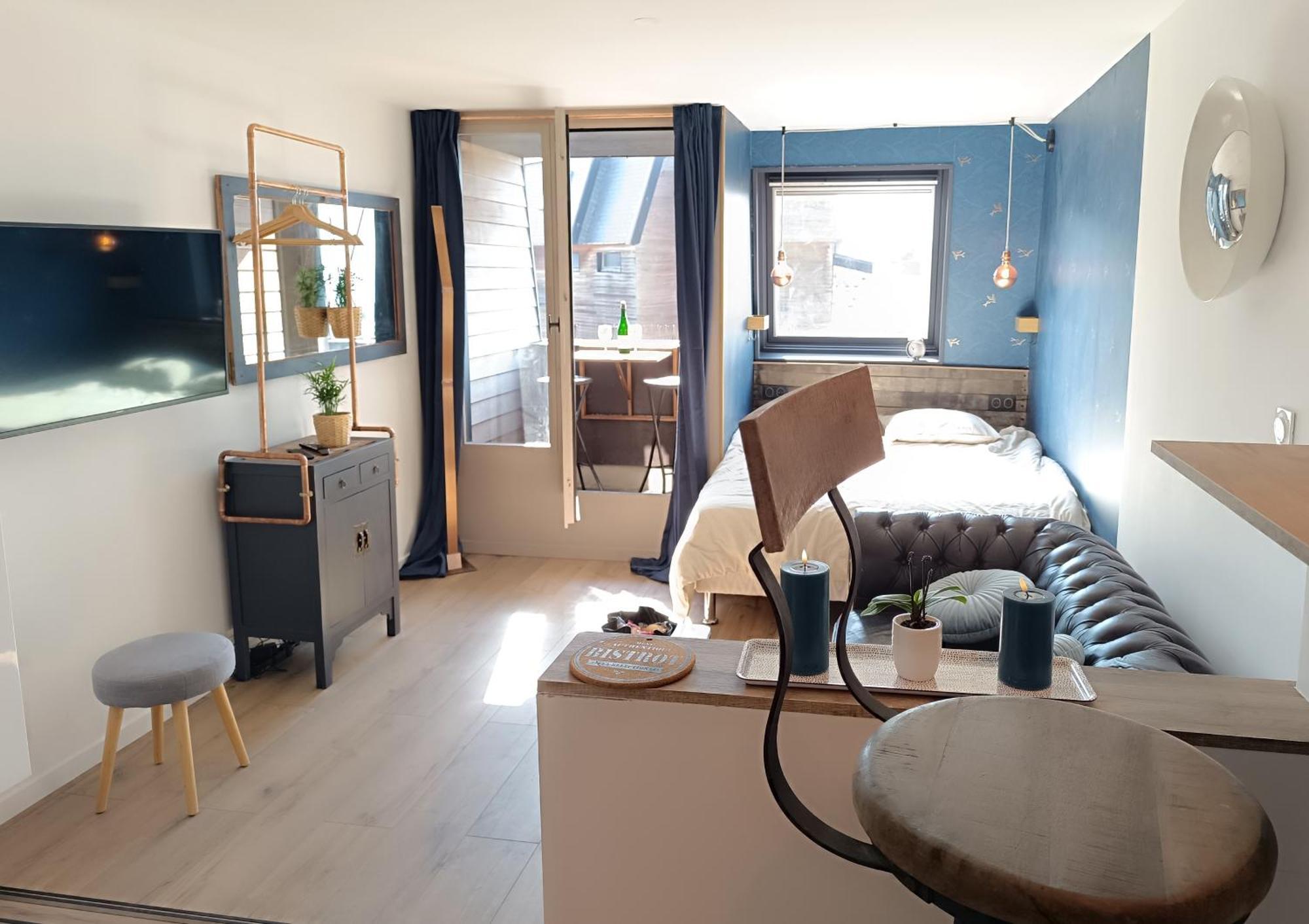 Studio Neuf Vue Mer Marina دوفييل المظهر الخارجي الصورة